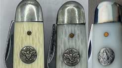 Ulster Boy Scout folding pocket knife colors